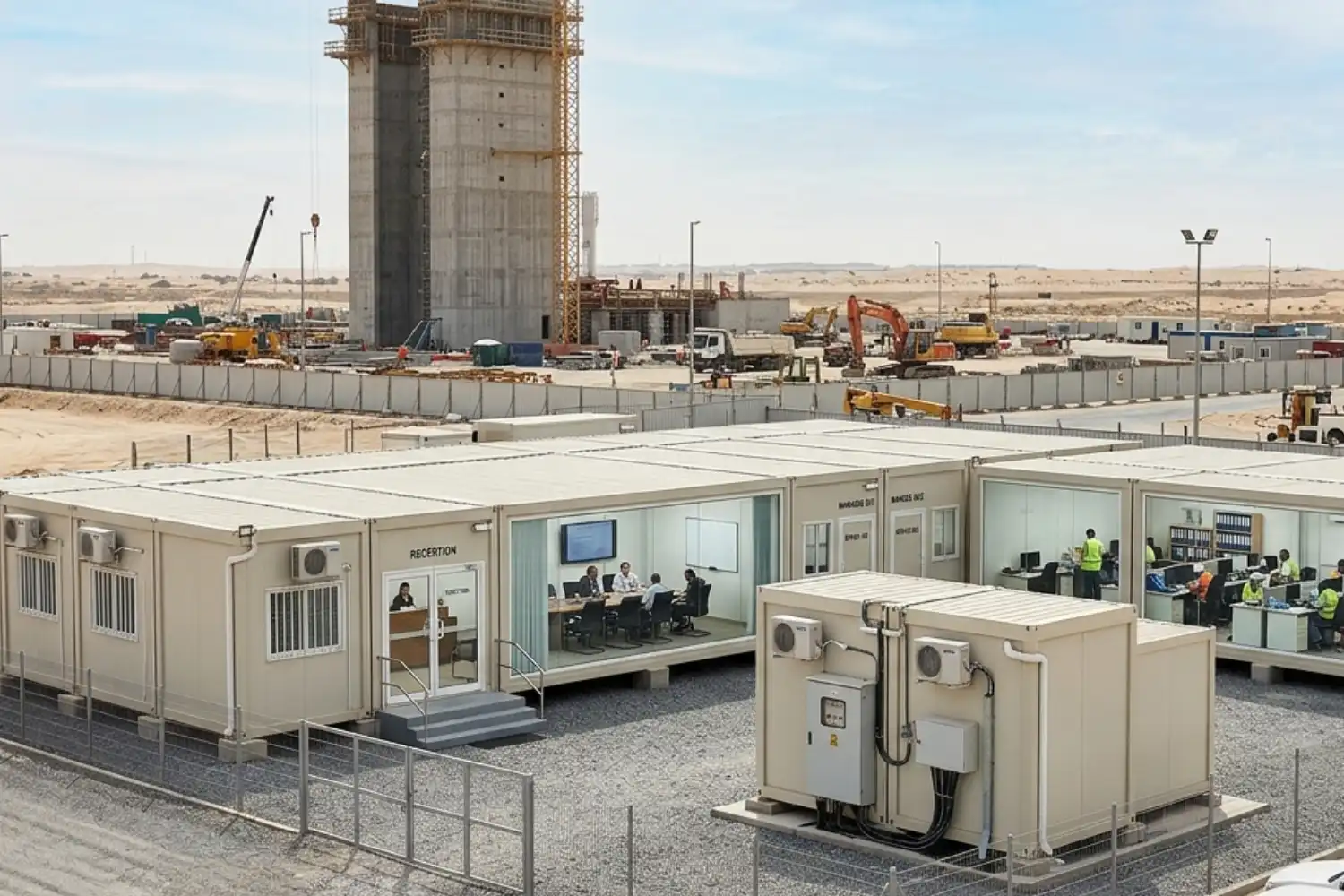 Office Portacabins & Temporary Site Offices 2 Office Portacabins & Temporary Site Offices 2