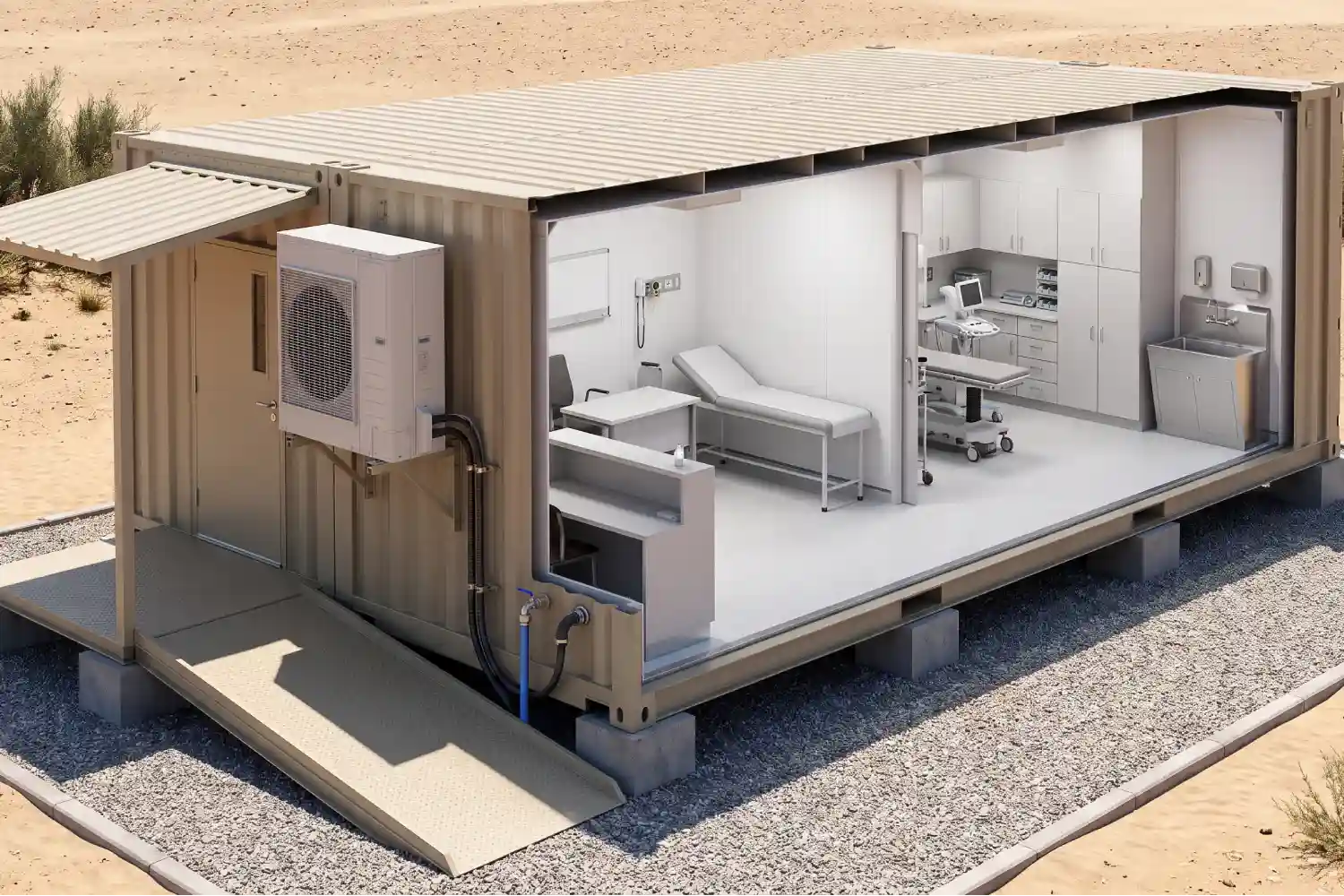 Modular Healthcare Buildings UAE 2 Modular Healthcare Buildings UAE 2