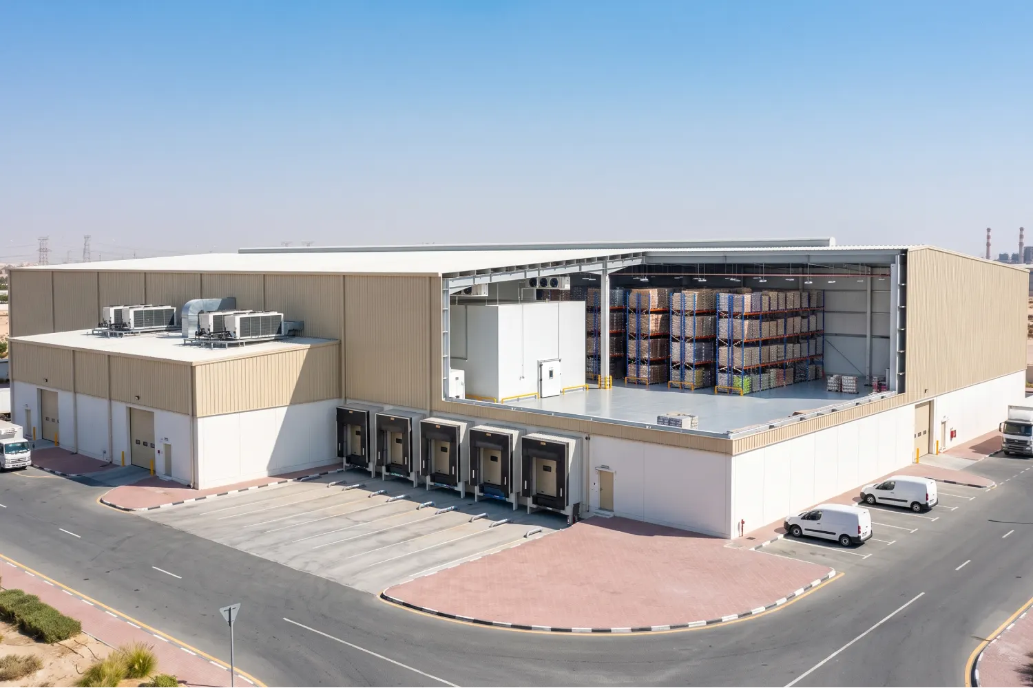 Prefabricated Warehouses UAE 2 Prefabricated Warehouses UAE 2