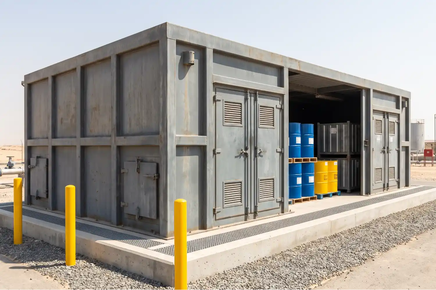 Steel Bunkers for Oil & Gas 1 Steel Bunkers for Oil & Gas 1